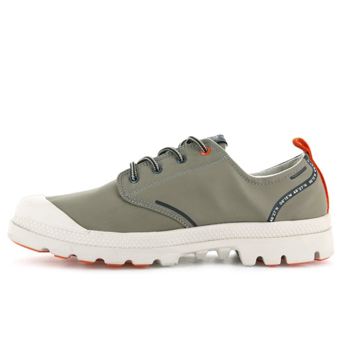 Palladium Pallafin RC LOW WP+ Oxford Schoenen Dames Olijfgroen | NL 47TSEWO